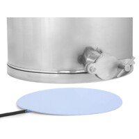 Vyhřívání na dno stáčecí nádoby