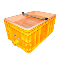 Talíř na odvíčkování s trnem - plast vana - nerez