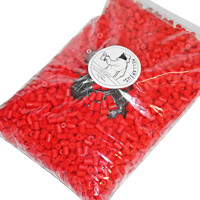 Kónické mezerníky s hřebíčky - 1 kg - červené