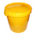 Nádoba na med - žlutá - 40kg - plast ( žluté nebo bílé víko )